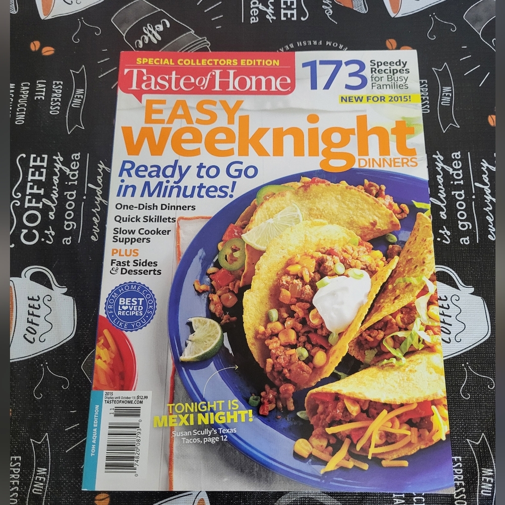 3 For $15 Taste of Home Easy Weeknight Dinners Summer 2015